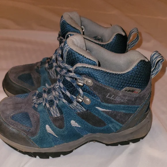 L.L. Bean | Shoes | Ll Bean Hiking Boots Youth Size 4 | Poshmark display picture 1